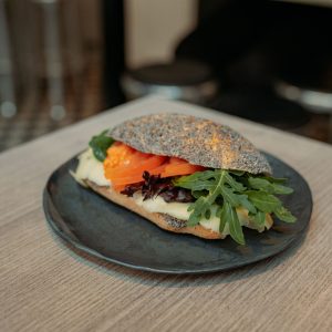 Smörgås med olika pålägg